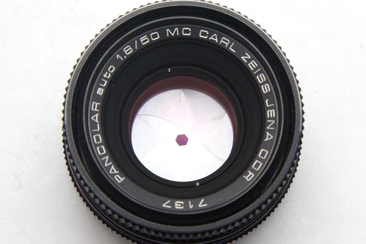 CarlZeiss Jena DDR PANCOLAR auto 50mm F1.8 CA01-A10036-2O1A-ψ