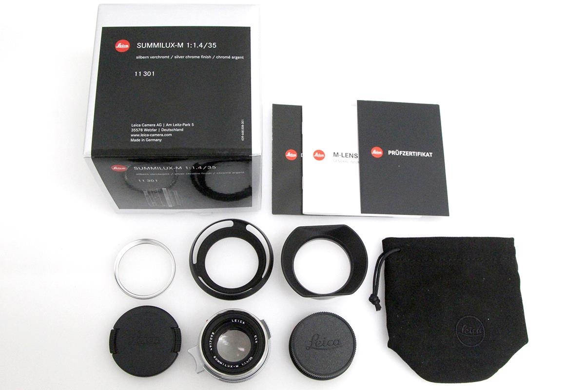 SUMMILUX-M 35mm F1.4 シルバー 11301 CA01-A10353-2K3