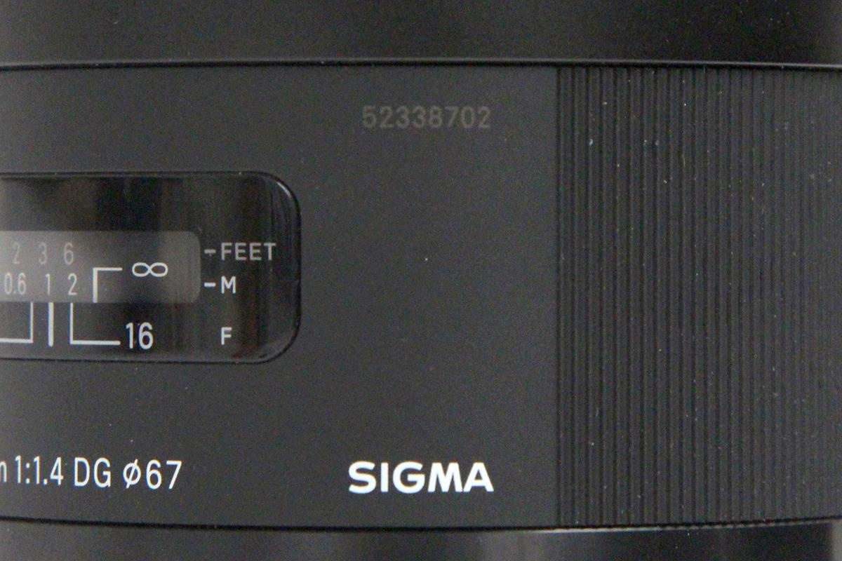 35mm F1.4 DG HSM Art (ペンタックス Kマウント) CA01-A10339-2M1A
