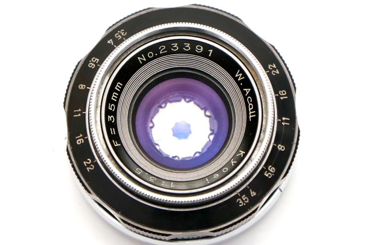 W.Acall 35mm F3.5 L39マウント用 CA01-M3016-2R3B