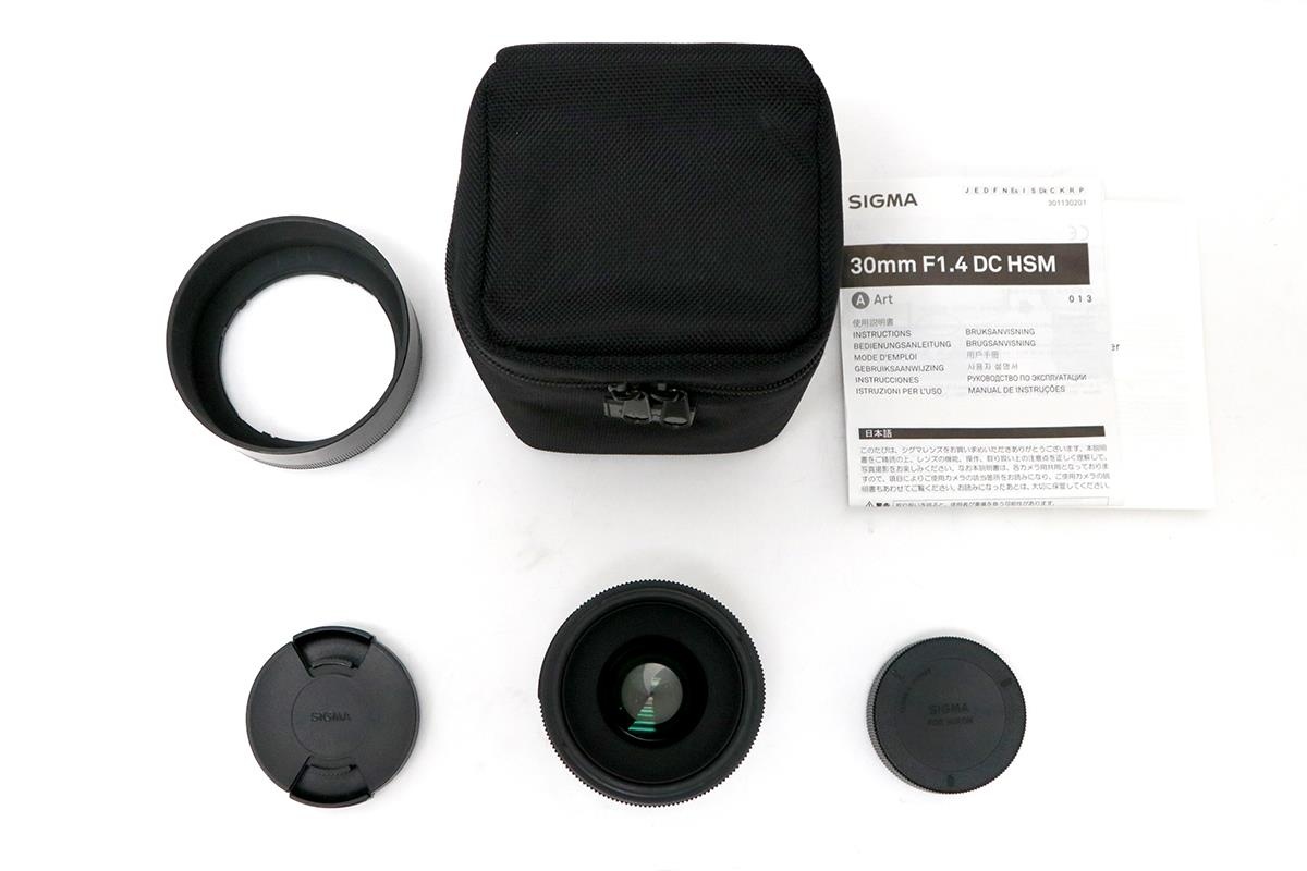 30mm F1.4 DC HSM Art ニコンFマウント用 CA01-M3045-2A1D