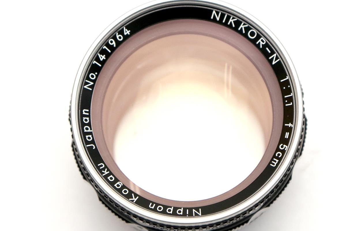 NIKKOR-N 5cm F1.1 Sマウント用 CA01-M3141-2R5A-ψ