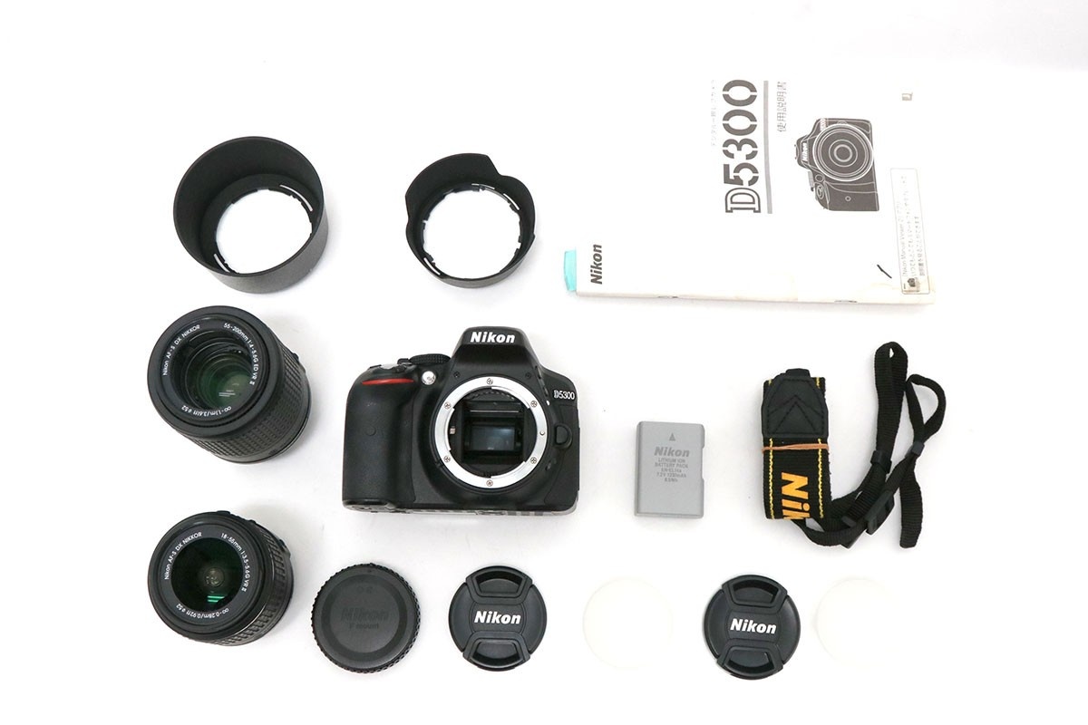 D5300 ダブルズームキット2 CA01-M3496-3U3A-ψ