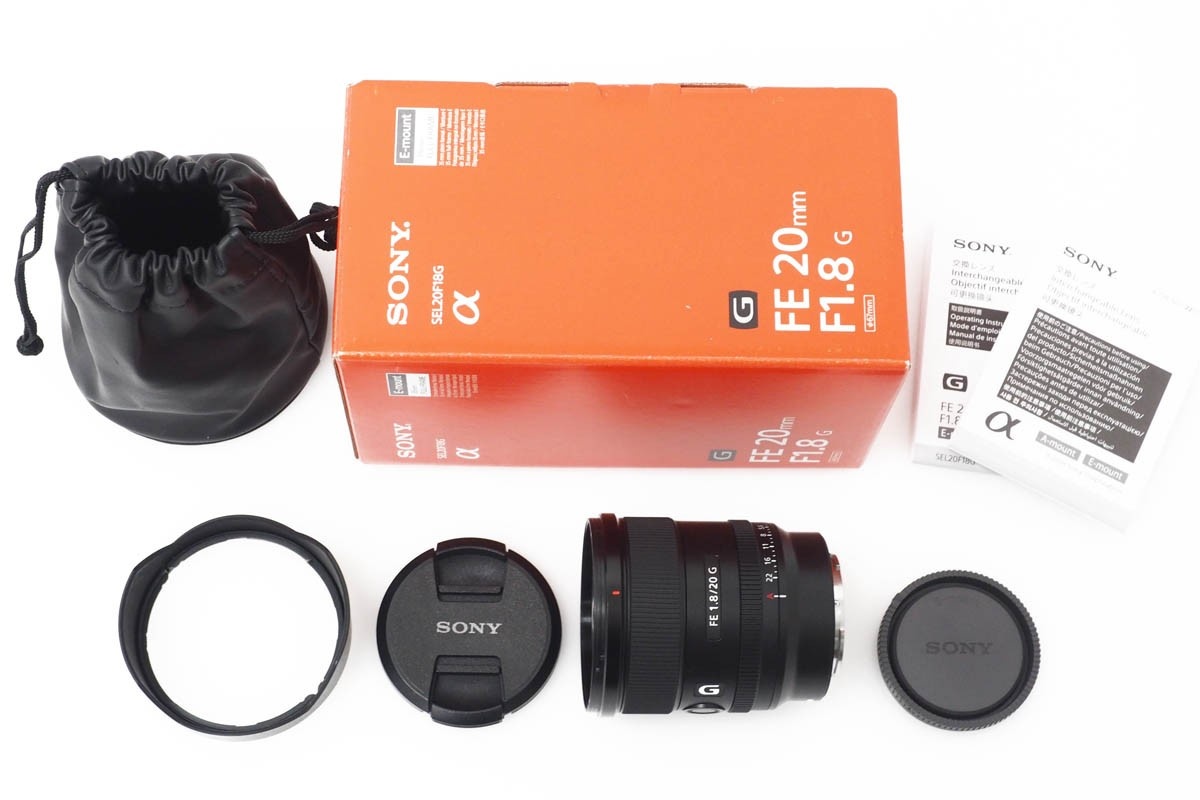 FE 20mm F1.8 G SEL20F18G CA01-R615-2N5