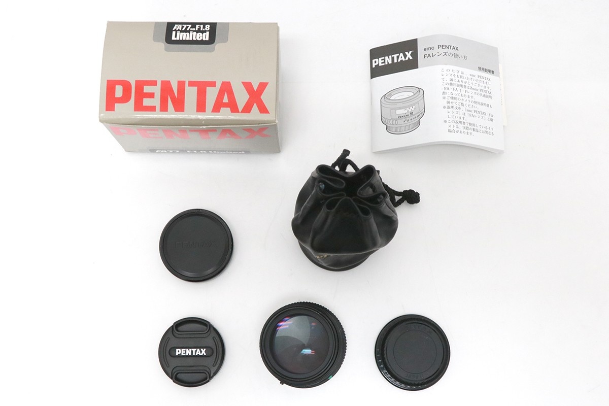 smc PENTAX-FA 77mm F1.8 Limited CA01-M3725-3X3