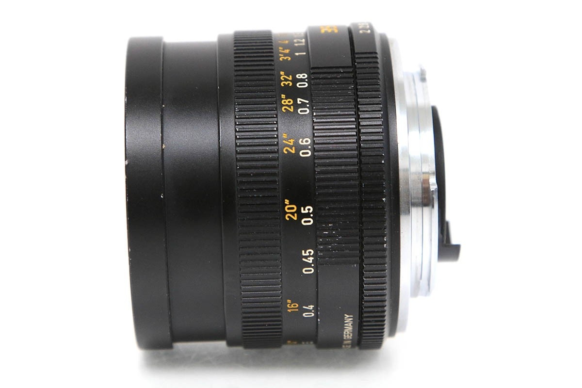 SUMMICRON-R 35mm F2 3CAM WETZLAR CA01-B834-2N2C