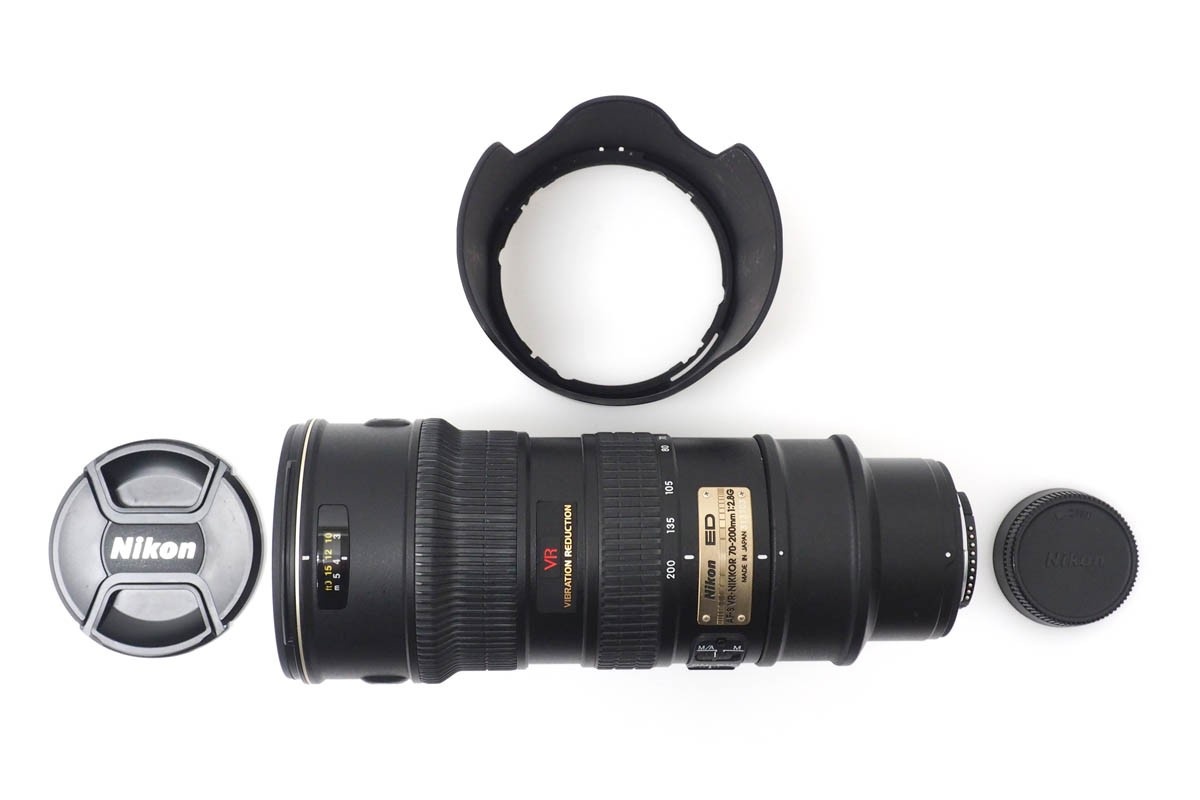 AF-S VR Zoom-NIKKOR 70-200mm f/2.8G IF-ED ブラック CA01-R802-2M1C