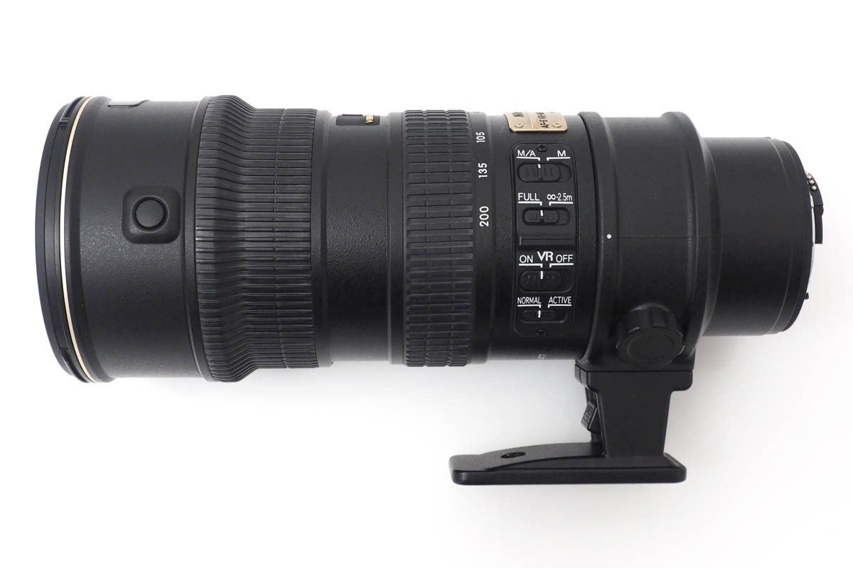 AF-S VR Zoom-NIKKOR 70-200mm f/2.8G IF-ED ブラック CA01-R802-2M1C