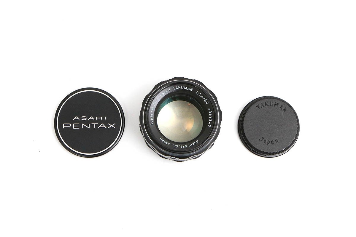 Super-Multi-Coated Takumar 50mm f1.4 CA01-B900-2A1D-ψ
