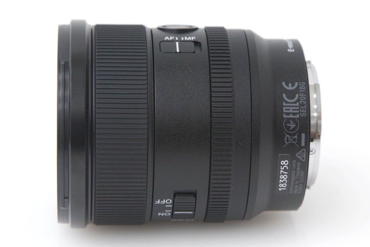 FE 20mm F1.8 G SEL20F18G CA01-R1053-2N1D