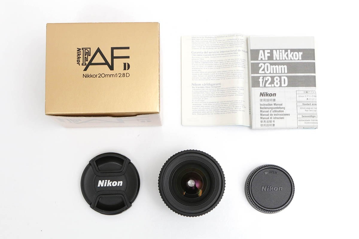 Ai AF Nikkor 20mm F2.8D CA01-B1063-2O4