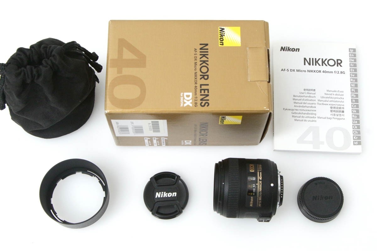 AF-S DX Micro NIKKOR 40mm f/2.8G CA01-R1064-2O3