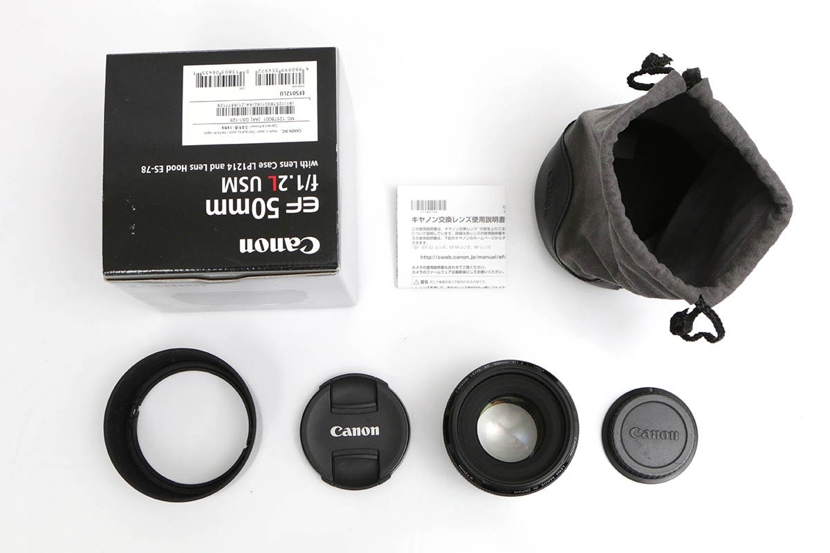 EF50mm F1.2L USM CA01-B1074-2A3
