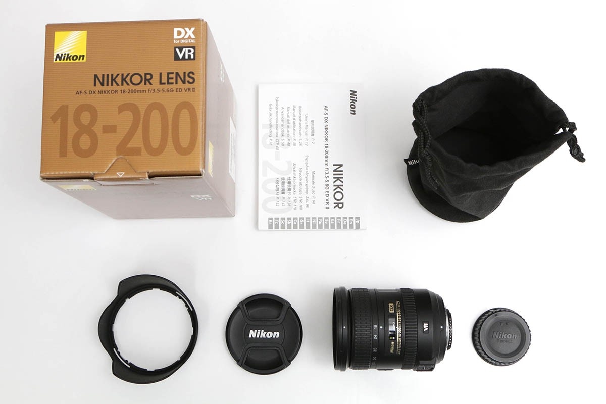 AF-S DX NIKKOR 18-200mm f/3.5-5.6G ED VR II CA01-B1076-2A5