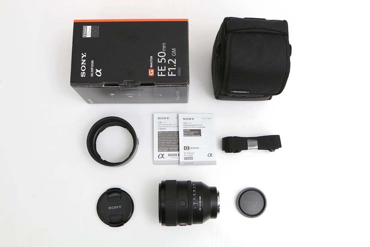 FE 50mm F1.2 GM SEL50F12GM CA01-B1086-2A5