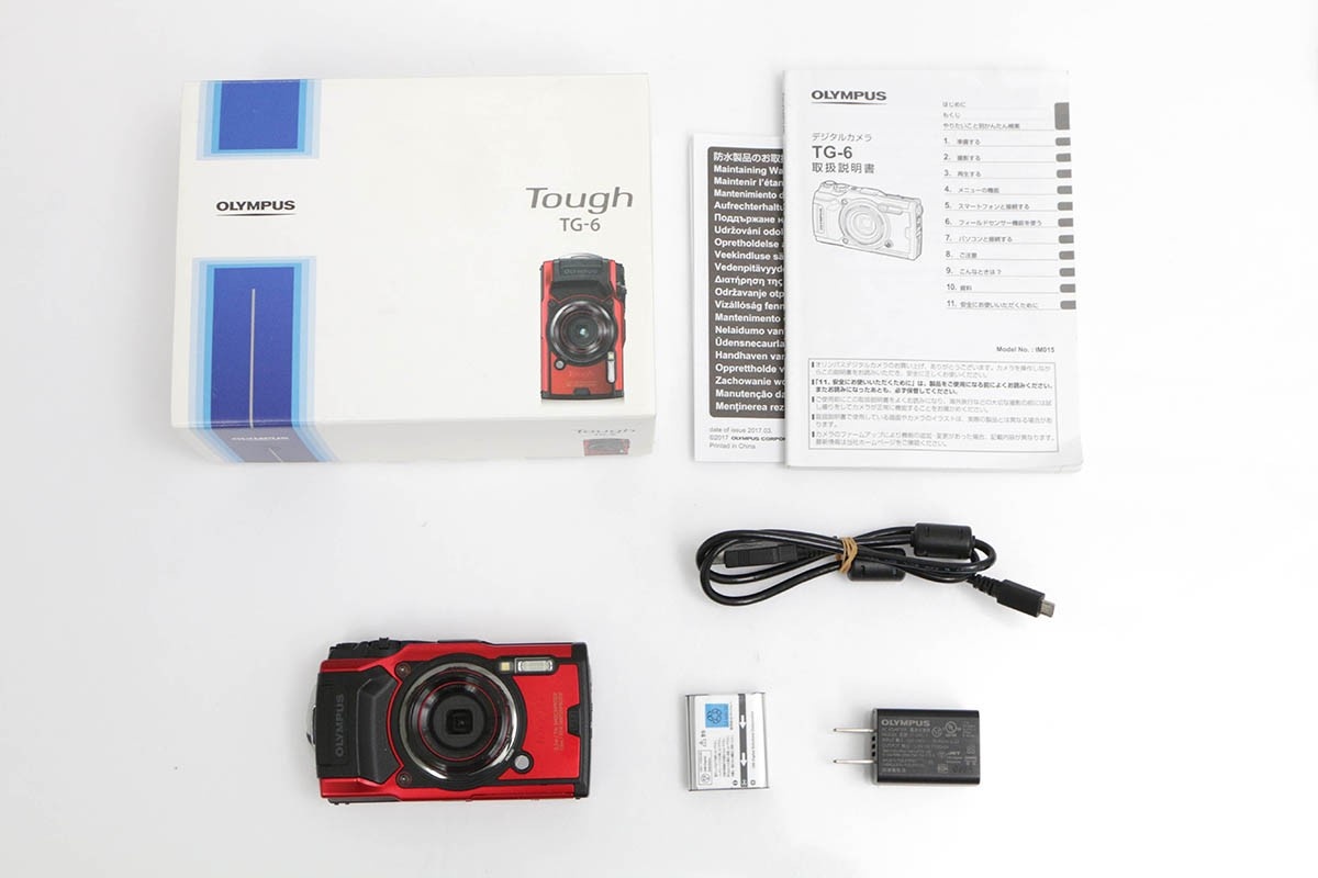 OLYMPUS Tough TG-6 [レッド] CA01-B1147-2Q4