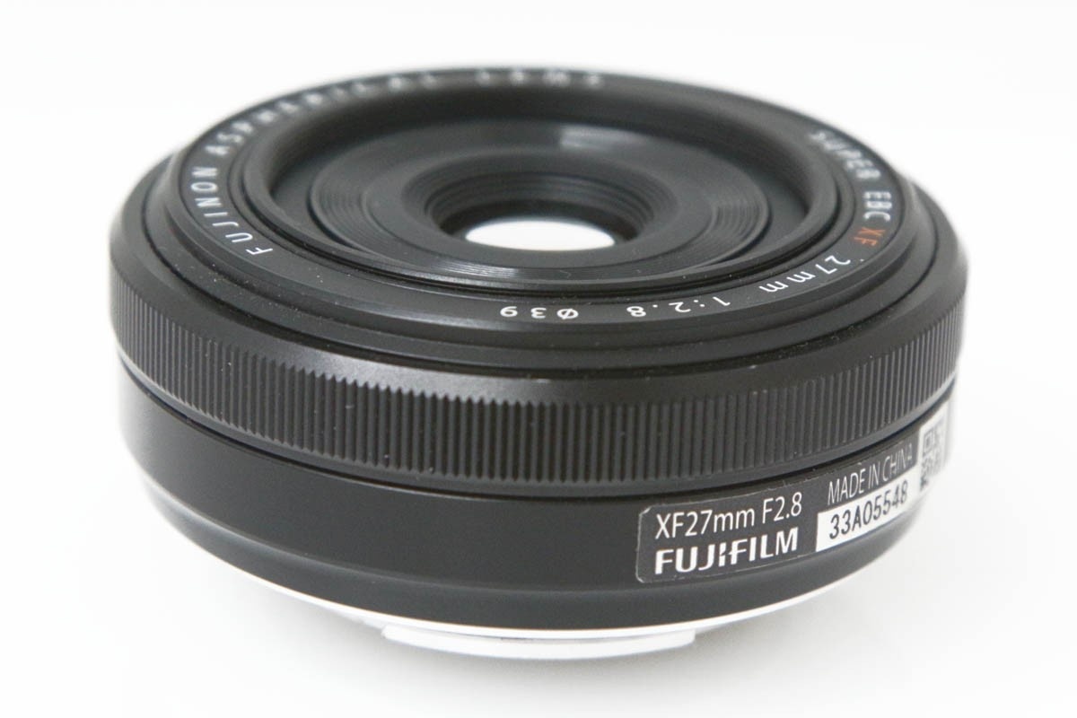 フジノンレンズ XF27mm F2.8 R WR CA01-R1116-2R2B
