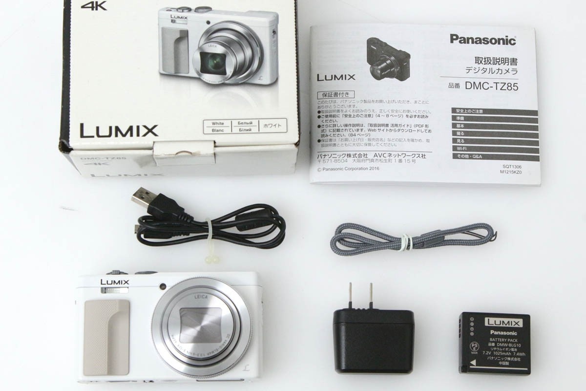 LUMIX DMC-TZ85 ホワイト CA01-R1154-2P3