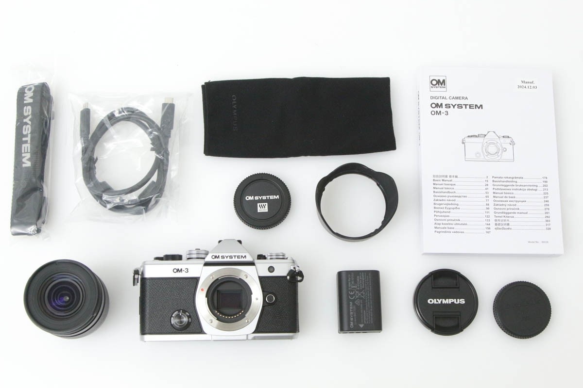 OM SYSTEM OM-3 12-45mm F4.0 PRO レンズキット CA01-R1181-2K4