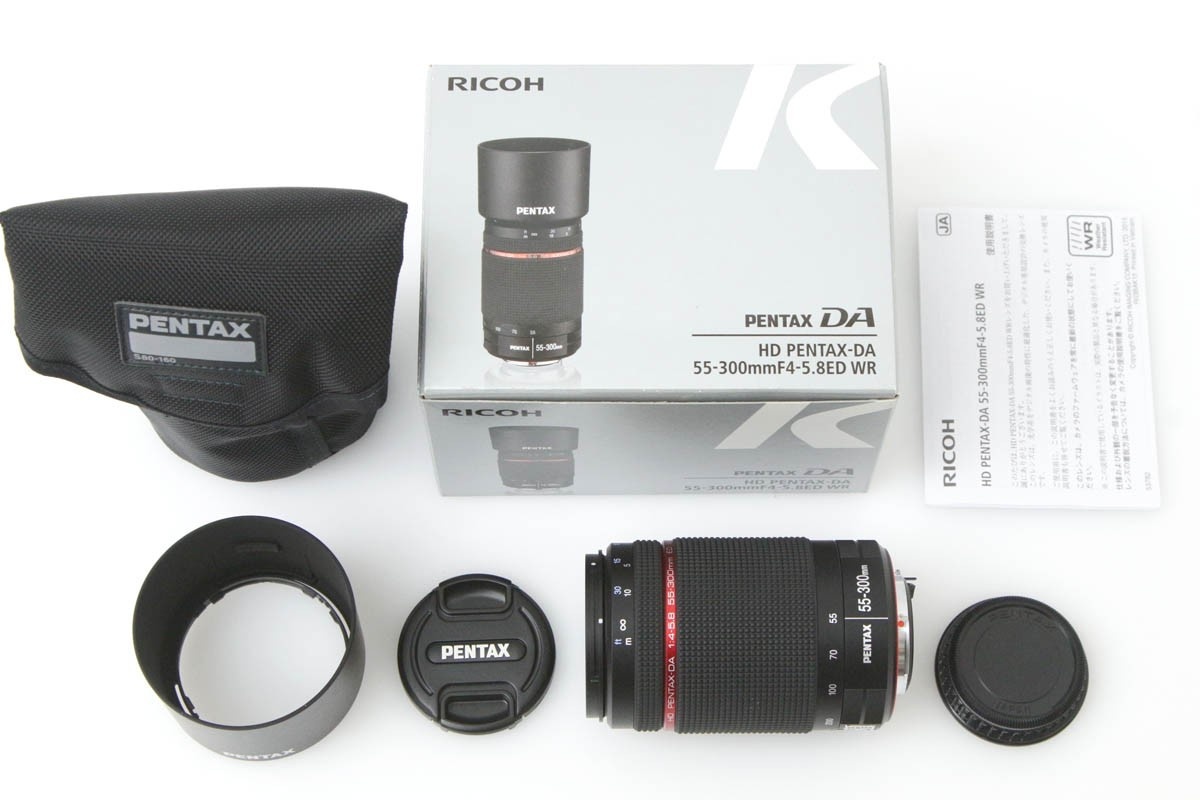 HD PENTAX-DA 55-300mm F4-5.8ED WR CA01-R1229-3X3