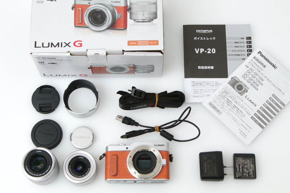 LUMIX DC-GF10WA-D ダブルズームキット [オレンジ] CA01-R1240-2Q4