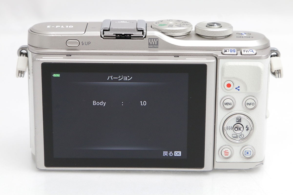 PEN E-PL10 ボディ ホワイト CA01-B1274-2Q1A-ψ