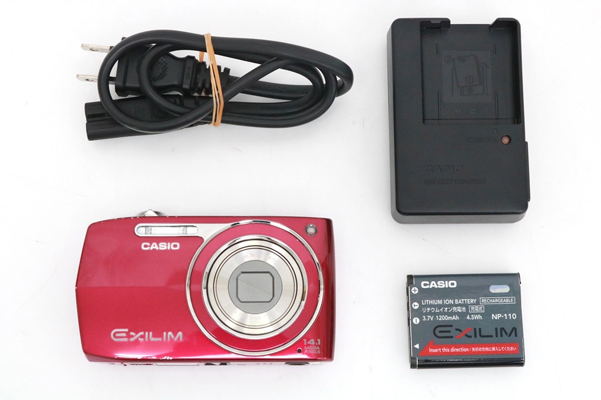 EXILIM ZOOM EX-Z2000 レッド CA01-M4207-3U4B