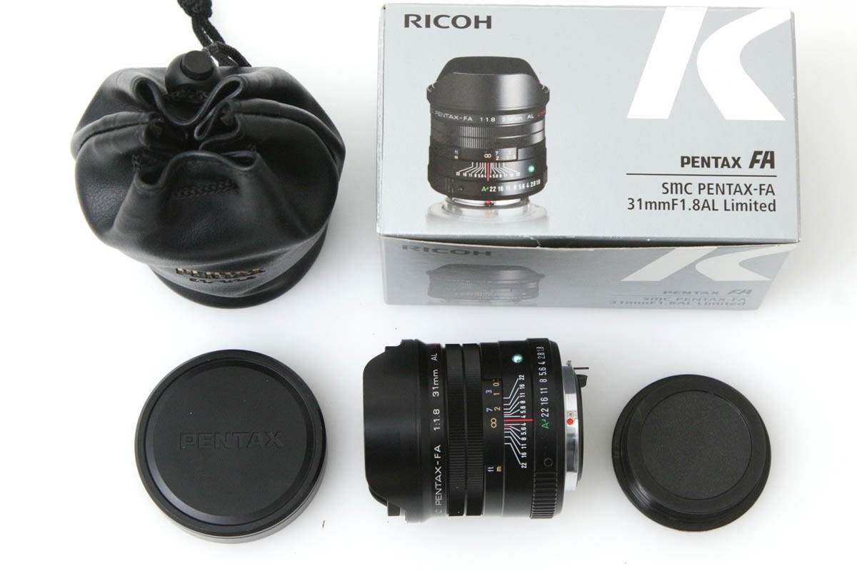smc PENTAX-FA 31mm F1.8AL Limited ブラック CA01-R1267-2N4