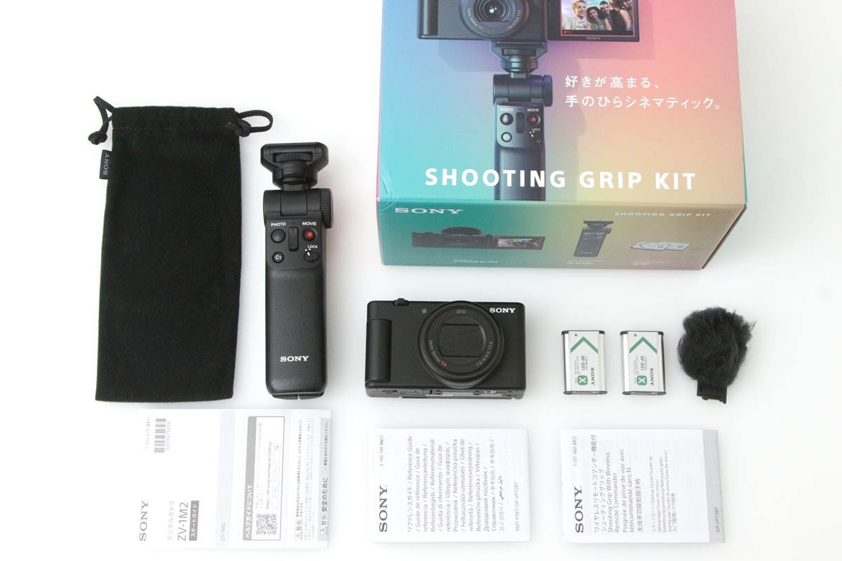 VLOGCAM ZV-1M2G シューティンググリップキット ブラック CA01-R1291-2K3