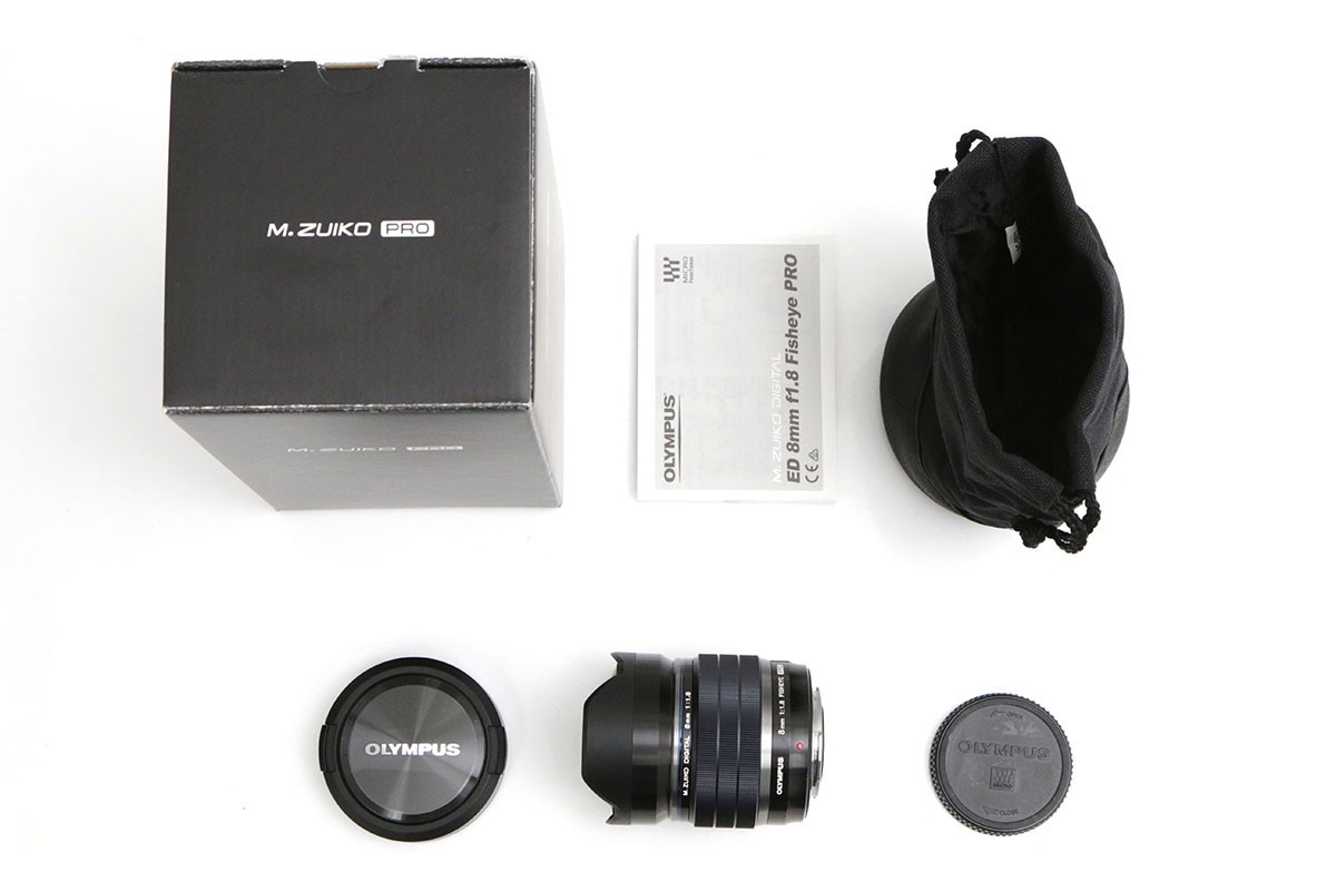 M.ZUIKO DIGITAL ED 8mm F1.8 Fisheye PRO CA01-B1319-2O4