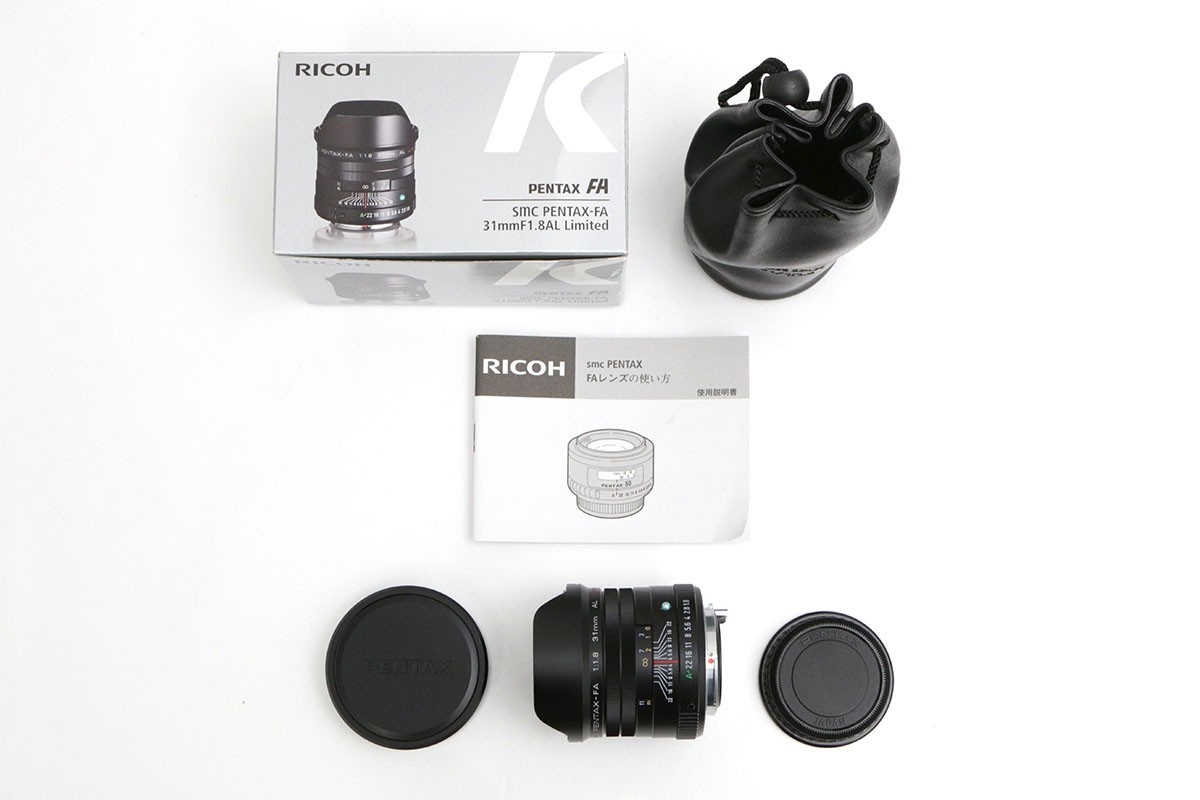 HD PENTAX-FA 31mmF1.8 Limited [ブラック] CA01-B1334-2O4