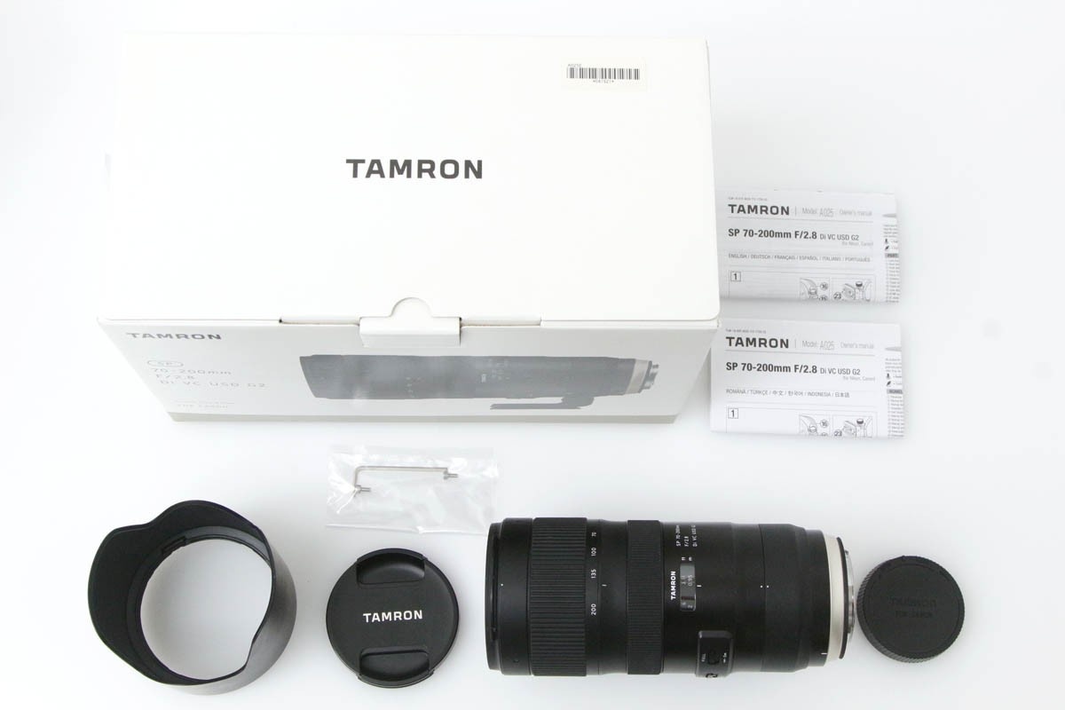SP 70-200mm F/2.8 Di VC USD G2 (Model A025) [キヤノン用] CA01-R1317-2N3