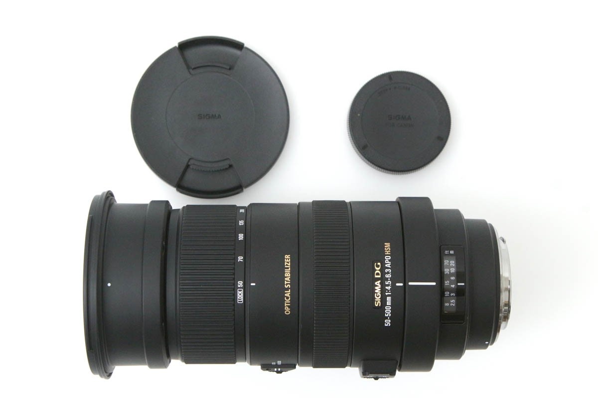 APO 50-500mm F4.5-6.3 DG OS HSM (キヤノン用) CA01-R1319-2M4
