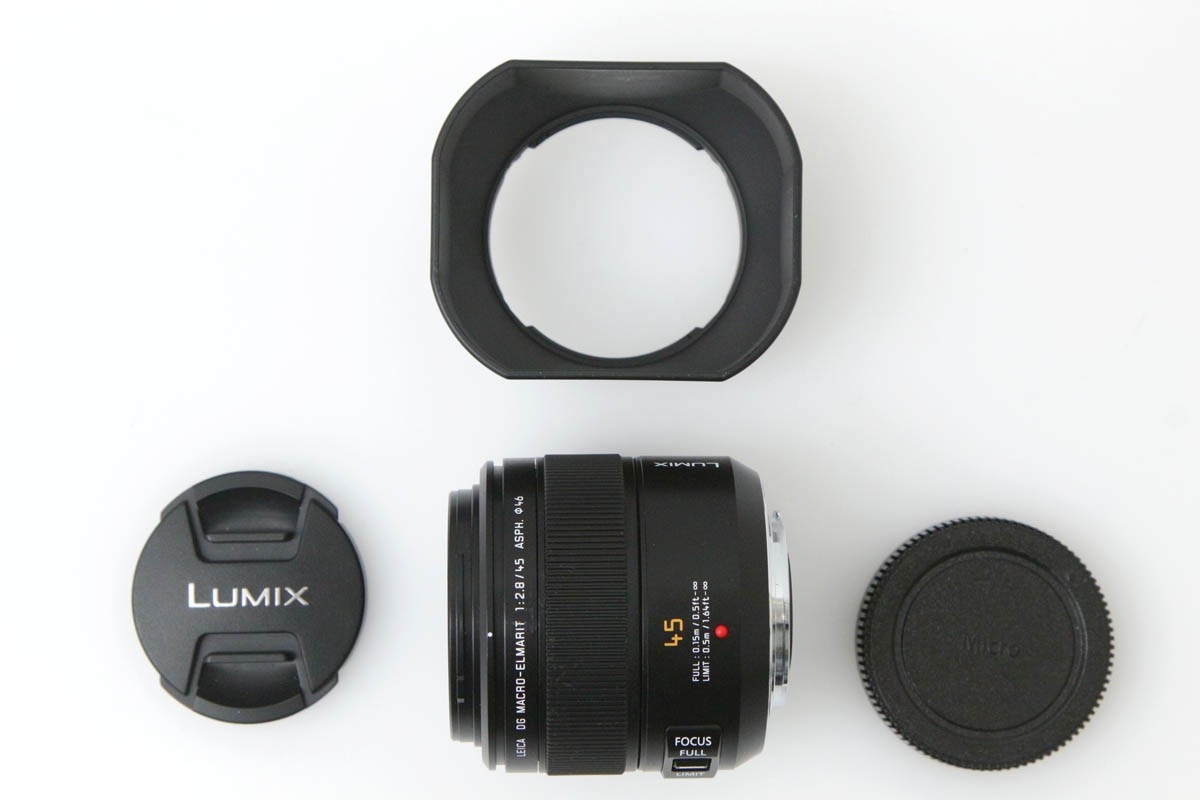 LEICA DG MACRO-ELMARIT 45mm F2.8 ASPH. MEGA O.I.S. H-ES045 CA01-R1346-2N2B