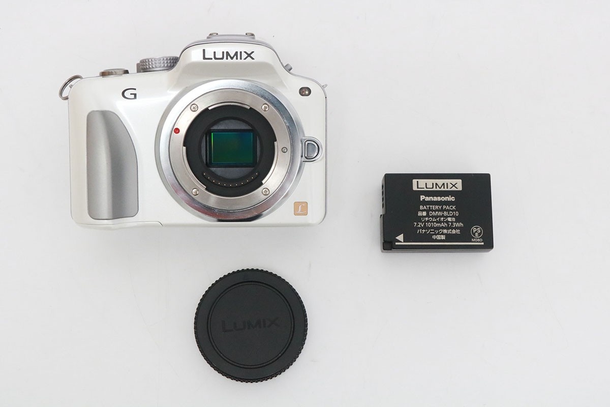 LUMIX DMC-G3 ボディ シェルホワイト CA01-M4309-2P1A