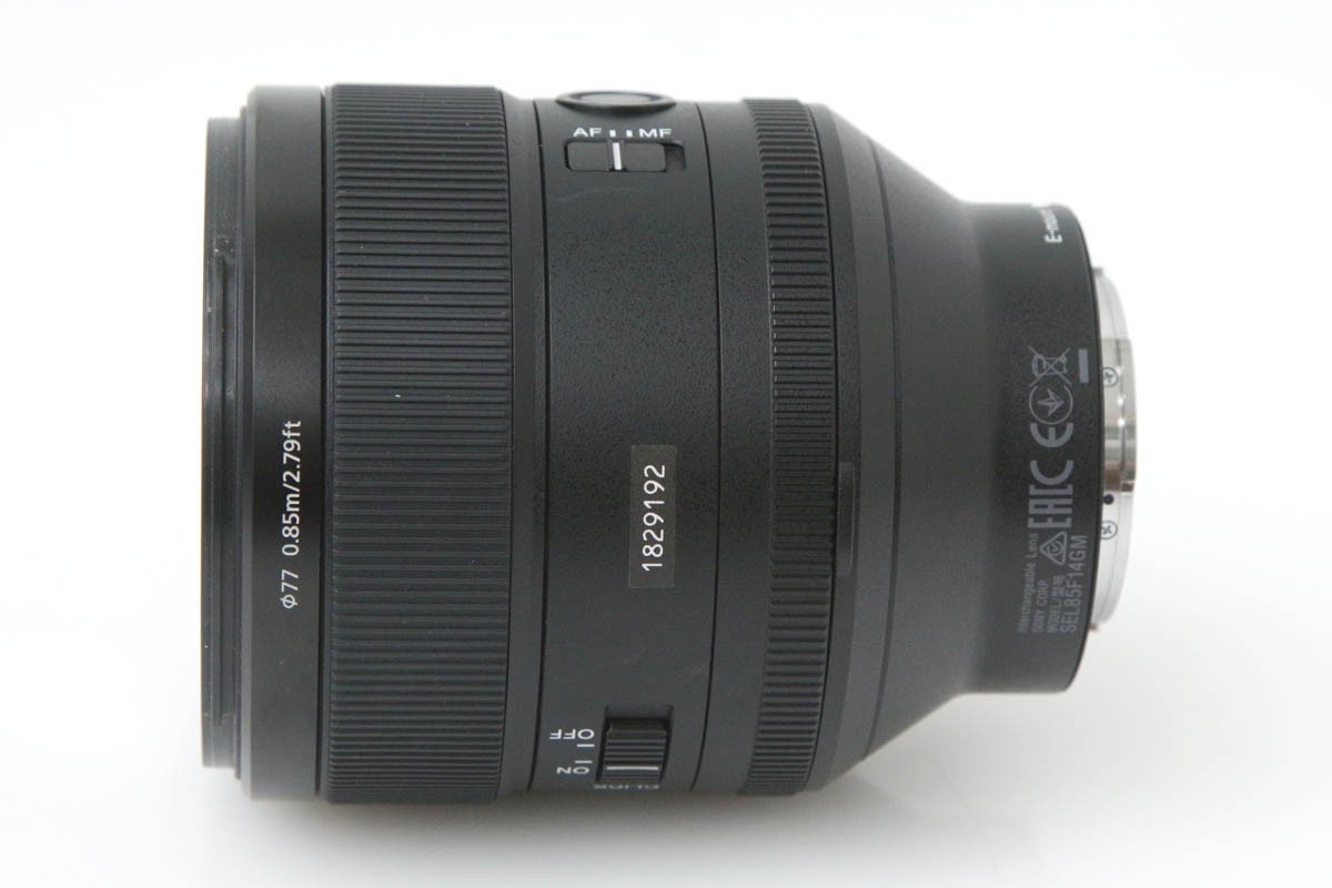 FE 85mm F1.4 GM SEL85F14GM CA01-R1368-2B1