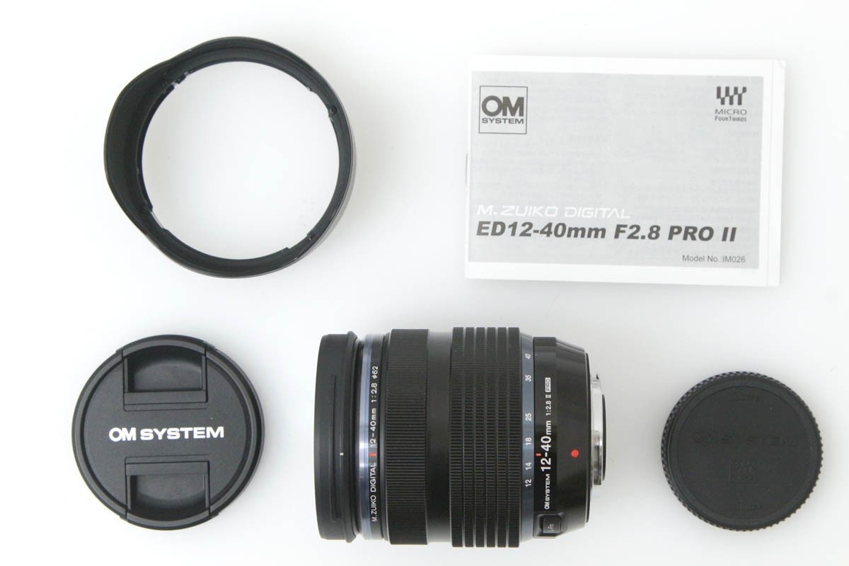 M.ZUIKO DIGITAL ED 12-40mm F2.8 PRO II CA01-R1462-2N1B