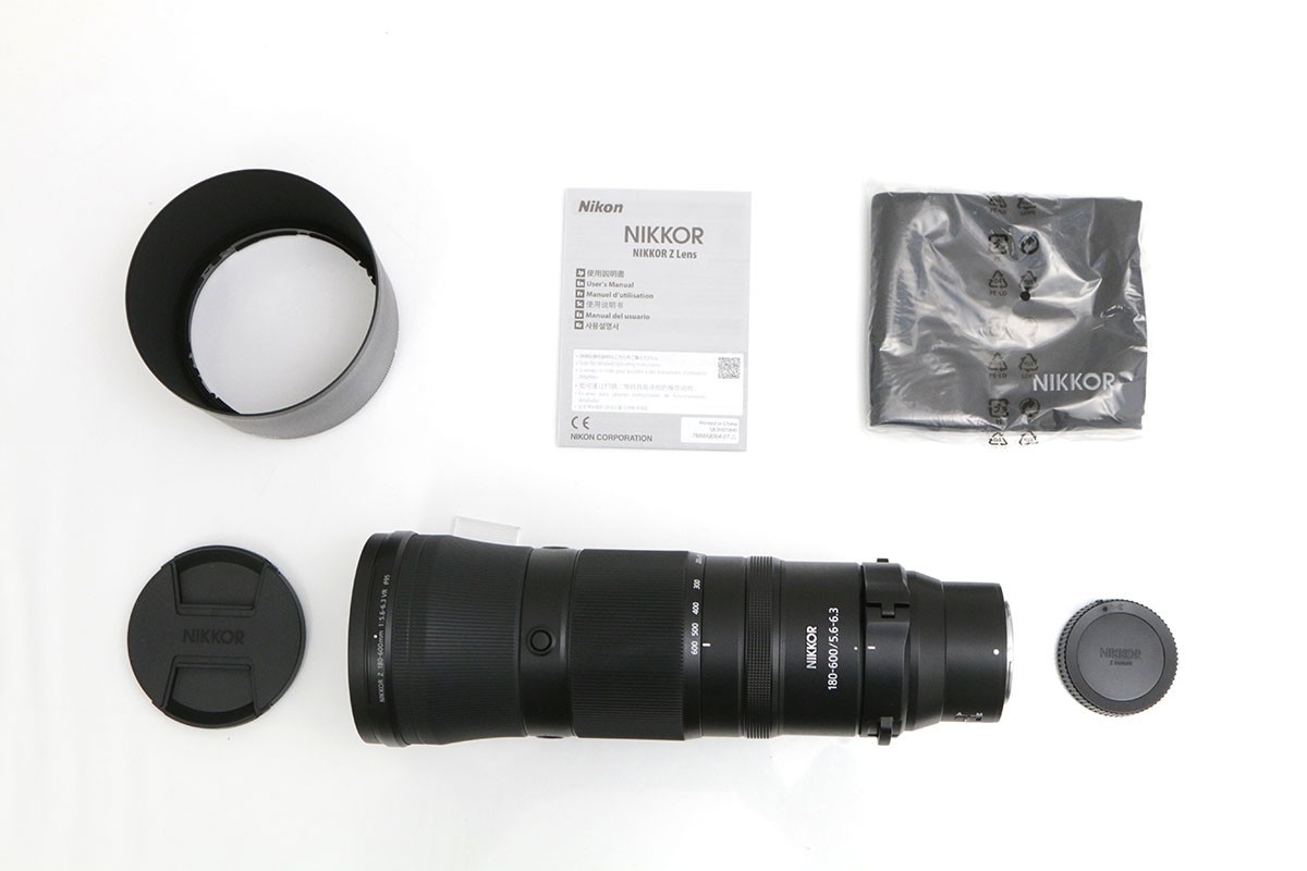 NIKKOR Z 180-600mm f/5.6-6.3 VR CA01-B1477-3