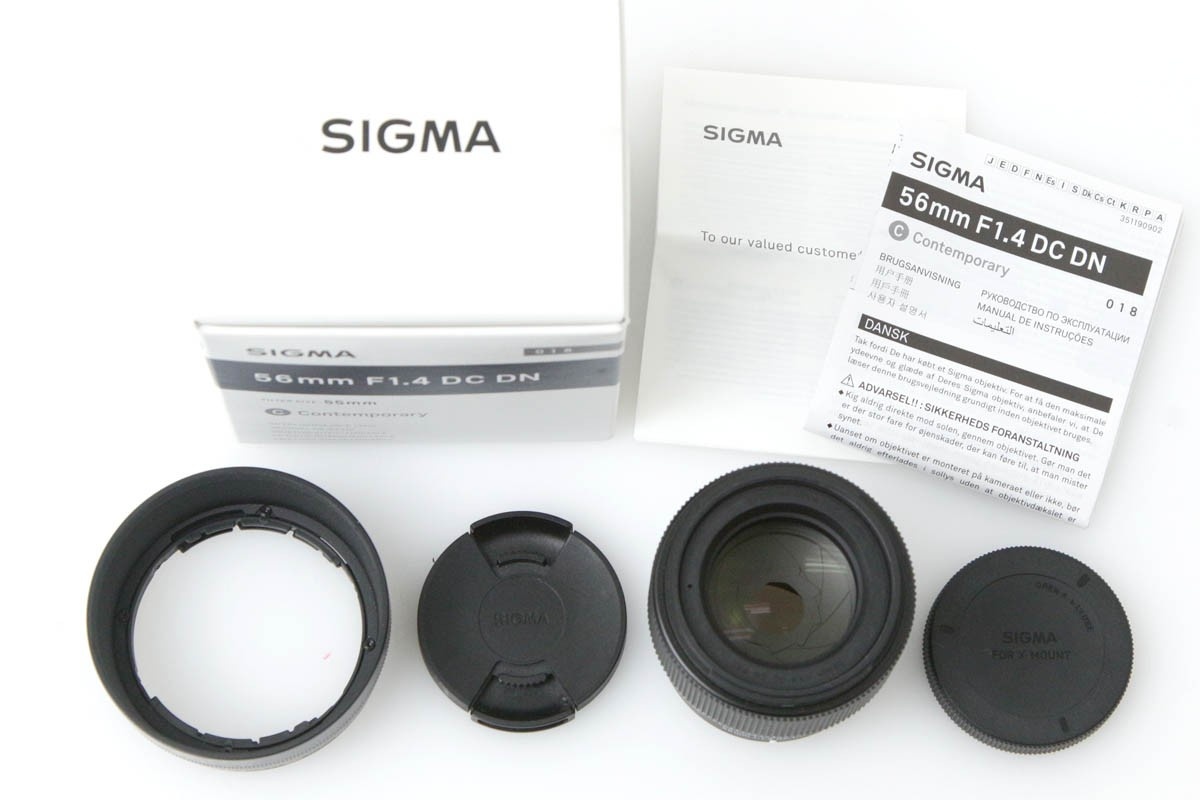 56mm F1.4 DC DN (富士フイルム Xマウント) CA01-R1519-3T4