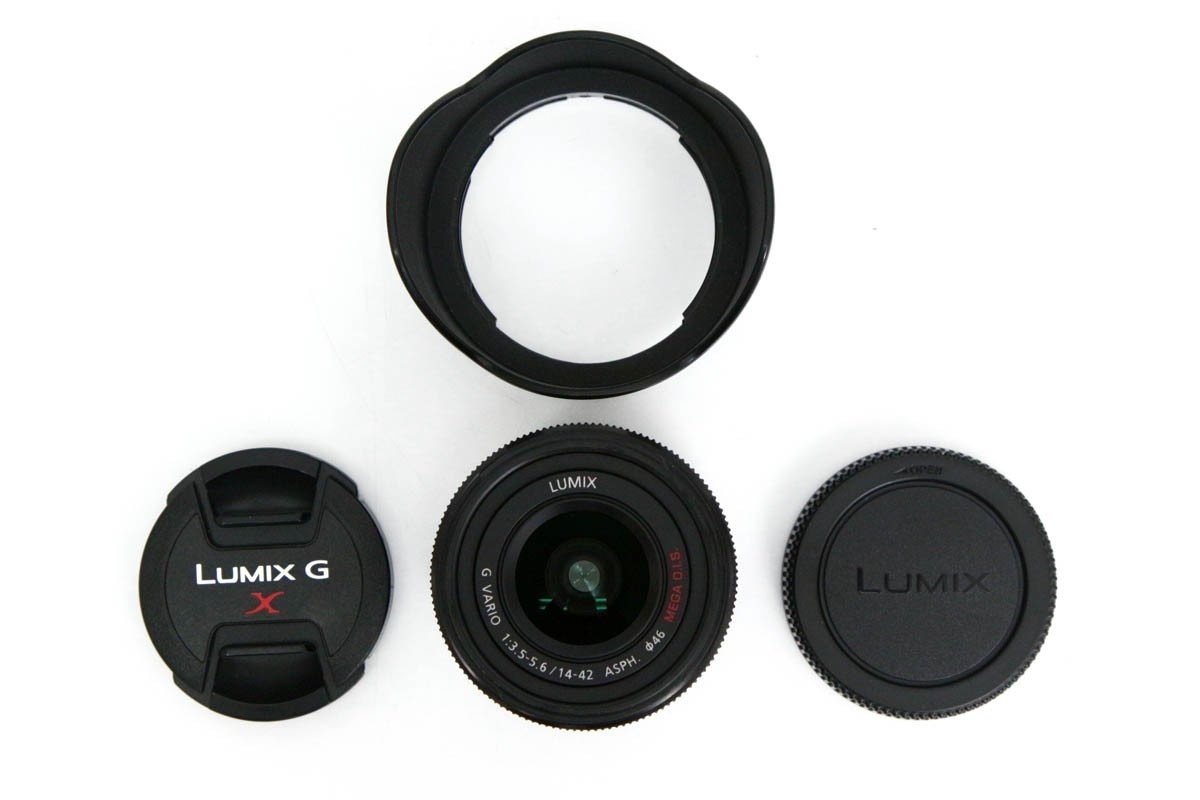 LUMIX G VARIO 14-42mm/F3.5-5.6 II ASPH./MEGA O.I.S. H-FS1442A-K ブラック CA01-R1675-2M7C