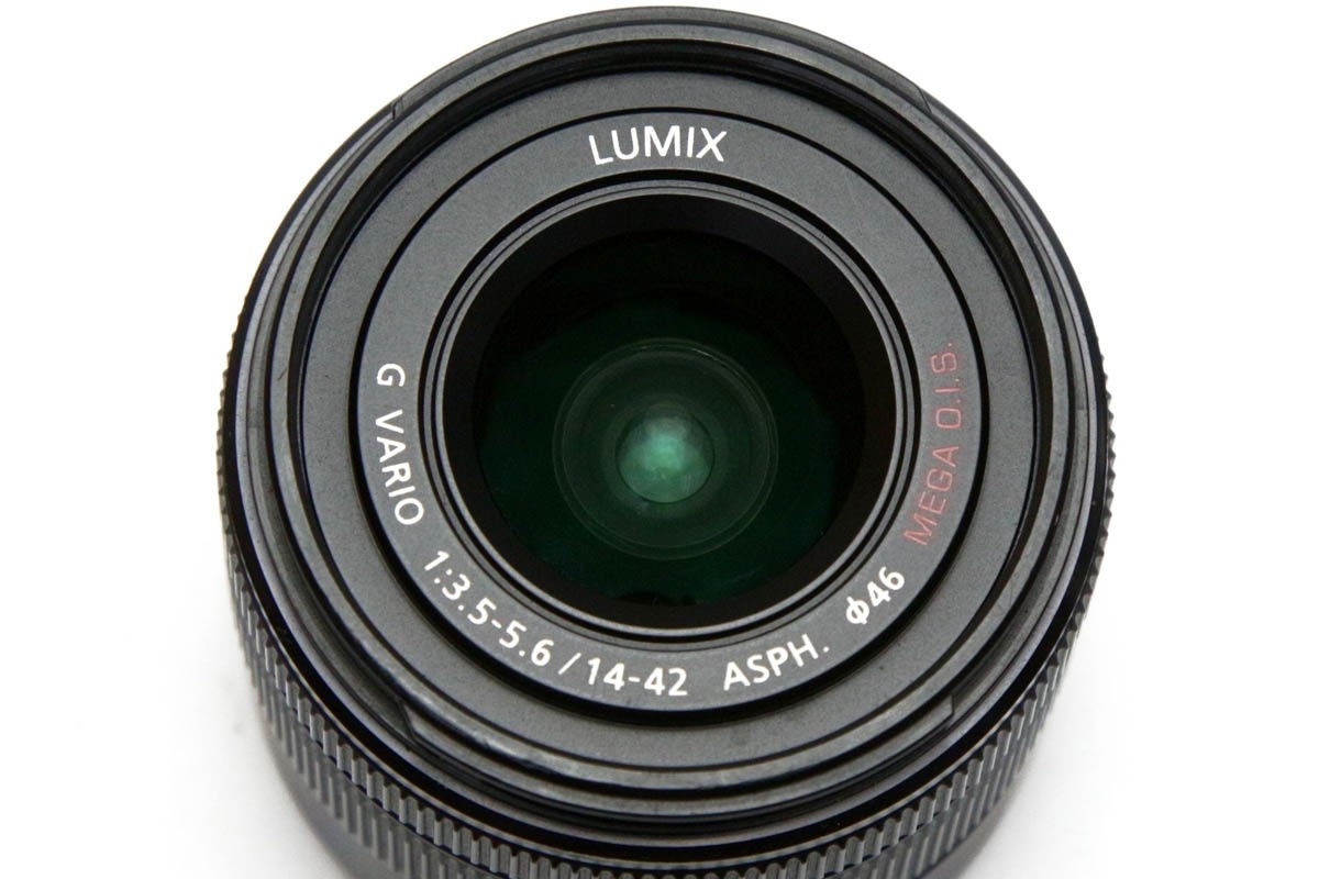 LUMIX G VARIO 14-42mm/F3.5-5.6 II ASPH./MEGA O.I.S. H-FS1442A-K ブラック CA01-R1675-2M7C