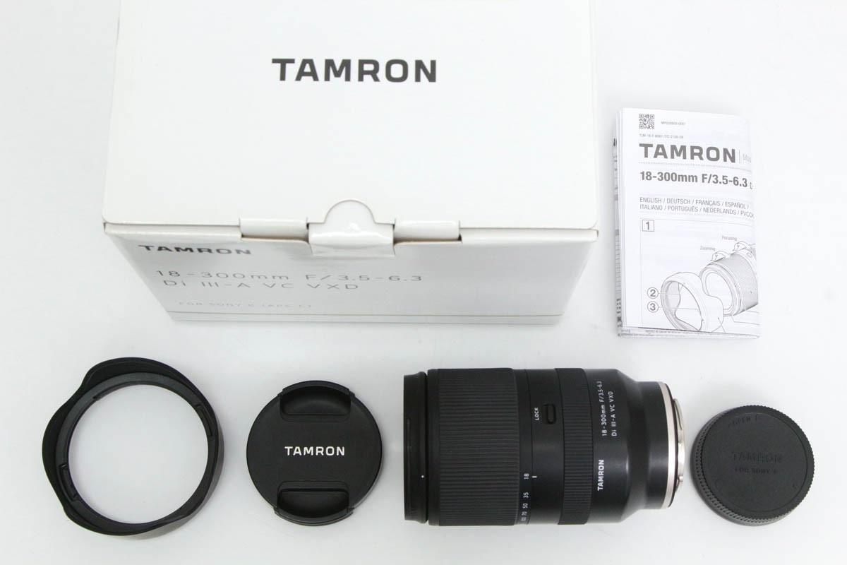 18-300mm F/3.5-6.3 Di III-A VC VXD (Model B061) ソニーEマウント用 CA01-R1681-3W4 