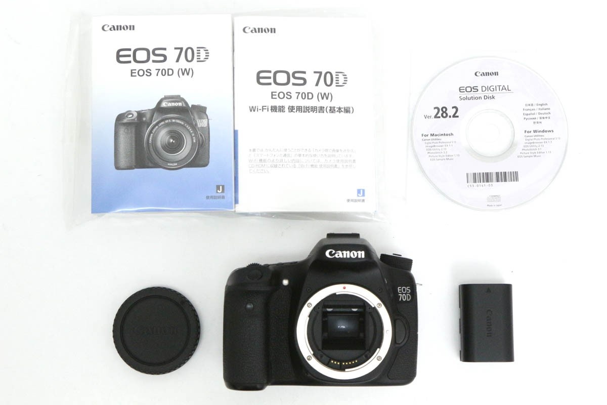 EOS 70D ボディ CA01-R1748-2P2B