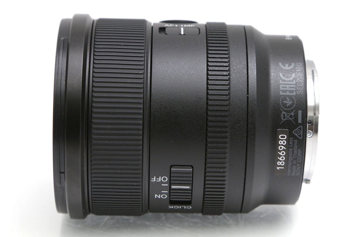 FE 20mm F1.8 G SEL20F18G CA01-B1810-2R5A