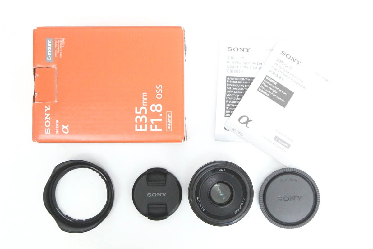 E 35mm F1.8 OSS SEL35F18 CA01-R2026-2N4