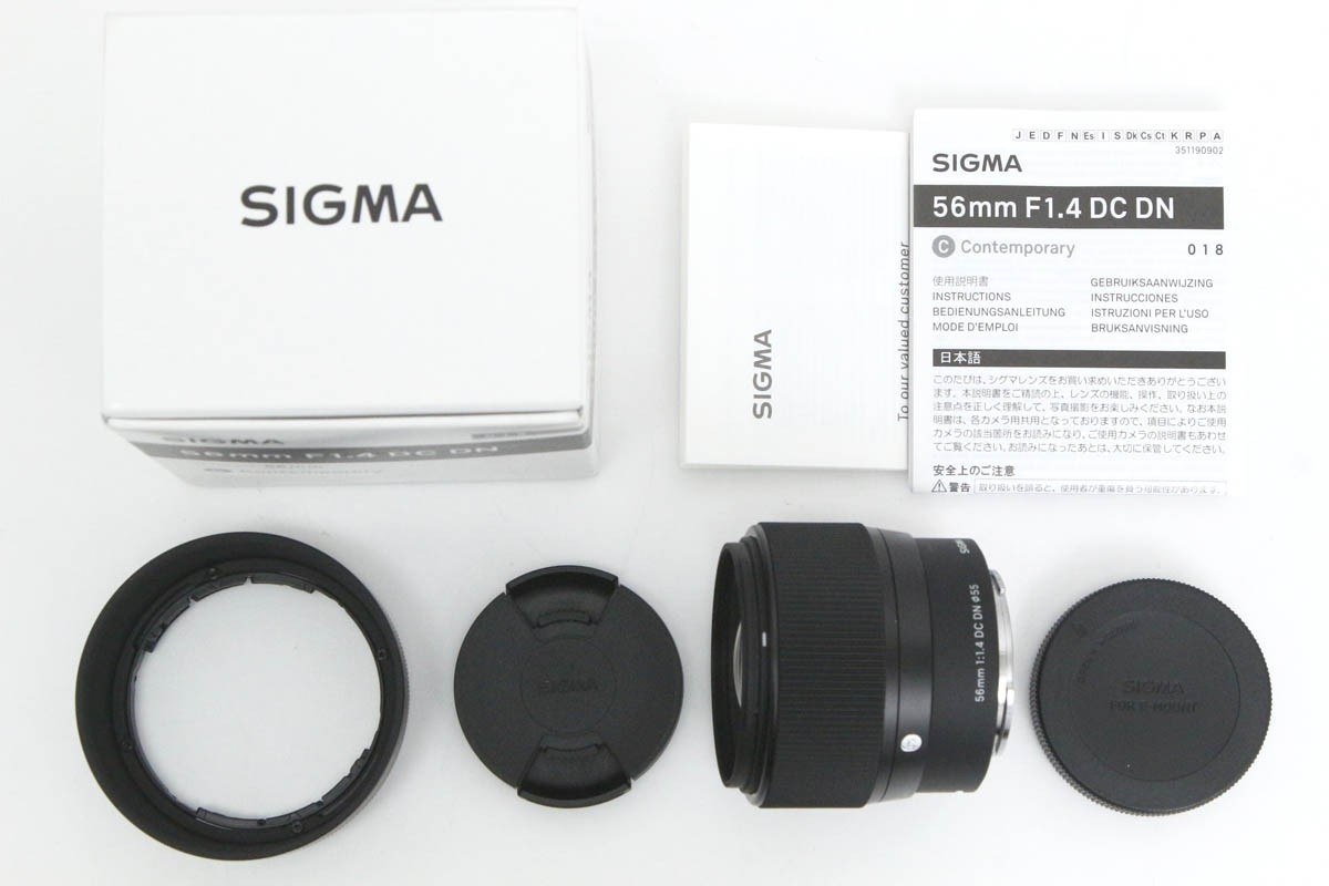 56mm F1.4 DC DN [ソニーE用] CA01-R2027-2A3