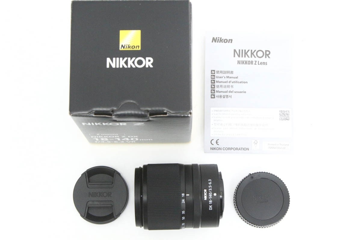 NIKKOR Z DX 18-140mm f/3.5-6.3 VR CA01-R2054-2O4