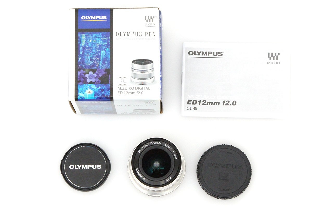 M.ZUIKO DIGITAL ED 12mm F2.0 [シルバー] CA01-P099-2N3