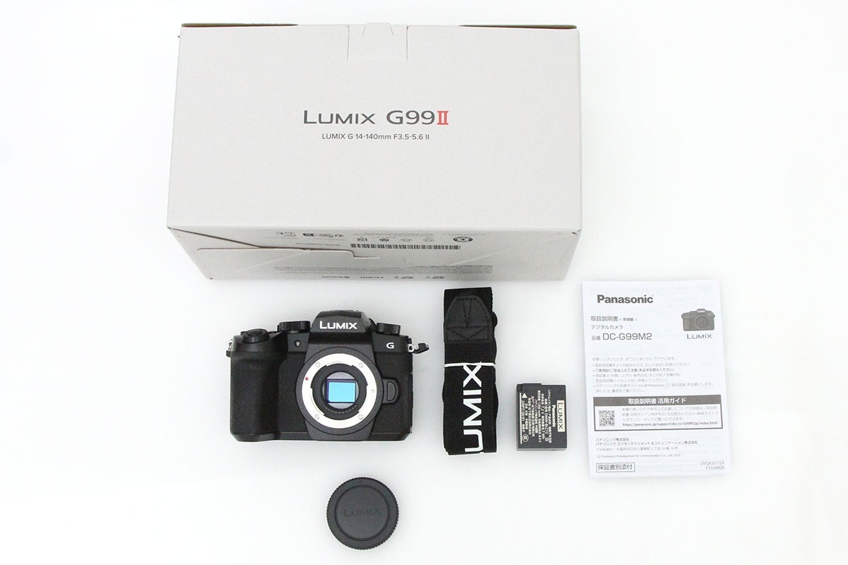 LUMIX DC-G99M2 ボディ [ブラック]（センサー清掃済み） CA01-P145-2Q3