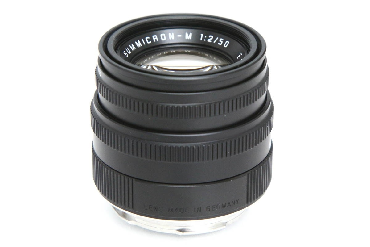 Leica ズミクロン M50mm F2.0 レンズフード組込 (6bit) ブラック CA01-R3610-2M3A